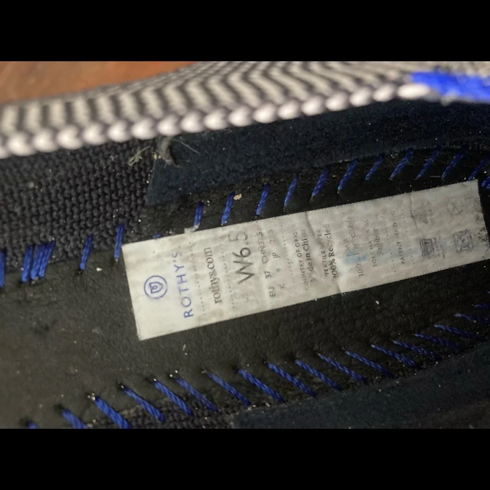 SOLD Grey Birdseye “The Flat” Women’s Size 6.5 - EUC! - Picture 13 of 16